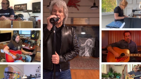 Bon Jovi, Mariah Carey, Sting e Billy Joel se apresentam em evento beneficente. Veja!